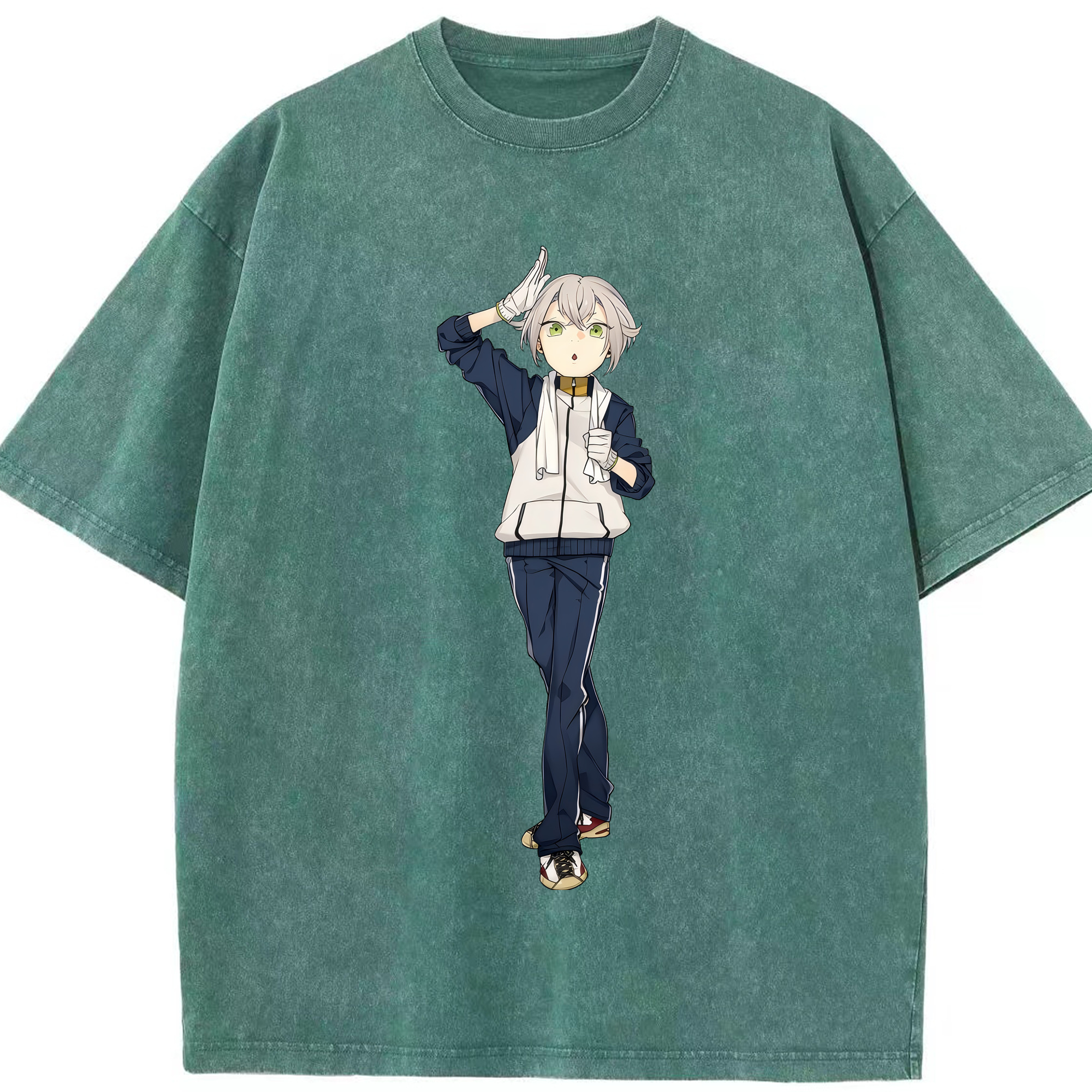 （画像用） 刀剣乱舞 Touken Ranbu 綿100% ヴィンテージ風 半袖Tシャツ（フロントプリント）